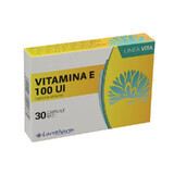 Vitamin E 100IU Life Line, 30 capsules, Laropharm
