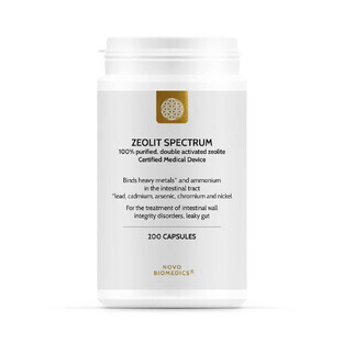 Zeolite Spectrum, 200 capsules, Novo Biomedics