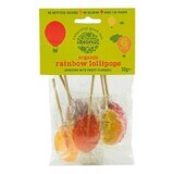 Lollipops rainbow eco, 6 pieces, Biona