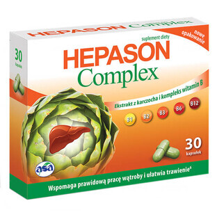 Asa Hepason Complex, 30 capsules