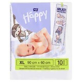 Bella Baby Happy, sanitary pads for babies, 60 cm x 90 cm, 10 pieces