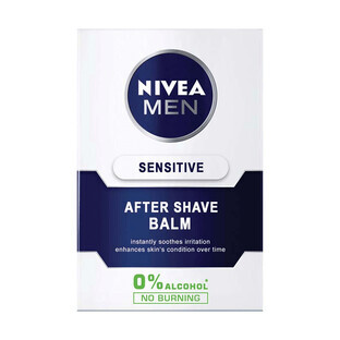 Aftershave balm for sensitive skin, 100 ml, Nivea