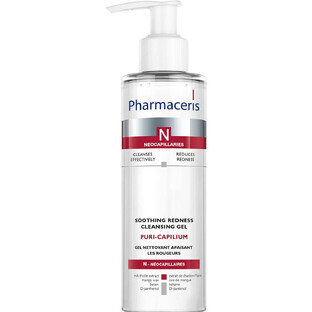 Gel detergente viso e occhi contro rossori Pharmaceris N Puri-Capilium 190 ml