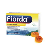Fiorda Zitronengeschmack 30 Lutschtabletten - Langes Haltbarkeitsdatum!