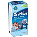 Huggies DryNites Boys Nightwear for Boys, 4-7 Years, 17-30kg, 10 Pack