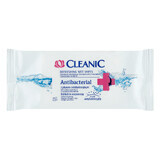 Cleanic Antibacterial, cooling wipes with antibacterial liquid, 15 pieces