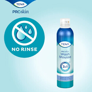 Tena Wash Mousse, washing foam, 400 ml