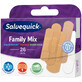 Salvequick plasters, Family Mix, 26 pieces