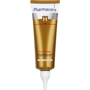 Peeling Tricologico Pharmaceris H Stimupeel - detergente per il cuoio capelluto con problemi di caduta dei capelli e forfora 125 ml