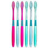 Jordan Target Teeth & Gums toothbrush, medium, 2 pieces