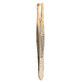 Donegal, oblique tweezers, gold