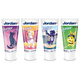 Jordan Junior, children's toothpaste with fluoride, fruit, 6-12 years, 50 ml