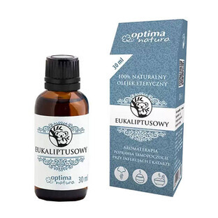 Optima Natura, natural eucalyptus essential oil, 10 ml
