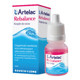 Artelac Rebalance eye drops, 10 ml, Bausch & Lomb