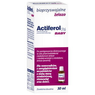 Actiferol Fe Baby, oral suspension, 30 ml
