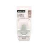 Suavinex Color Essence SX Pro, pacifier, 100% silicone, physiological, green, 0-6 months, 1 pc