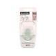 Suavinex Color Essence SX Pro, pacifier, 100% silicone, physiological, green, 0-6 months, 1 pc