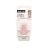 Suavinex Color Essence SX Pro, chupete calmante, 100% silicona, fisiológico, color carne, 0-6 meses, 1 unidad Suavinex Color Essence SX Pro, chupete calmante, 100% silicona, fisiológico, color carne, 0-6 meses, 1 unidad