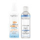 Dermedic Sunbrella set, protective spray, SPF 50+, 150 ml + H2O micellar lotion, dehydrated and dry skin, 100 ml