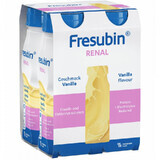 Fresubin Renal nutritional drink with vanilla flavor, 4 x 200 ml, Fresenius Kabi