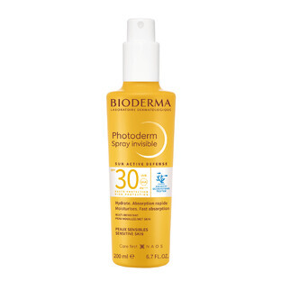 Bioderma Photoderm Spray Invisible, spray leggero per corpo e viso, SPF 30, 200 ml