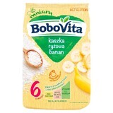 BoboVita Rijstgranen, banaan, zuivelvrij, glutenvrij, na 6 maanden, 180 g