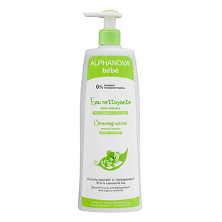 Alphanova Bebe, micellar washing water for babies and children, 500 ml