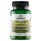 Swanson Turmeric &amp; Bromelain, Turmeric and Bromelain, 60 capsules