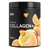 KFD Premium Collagen Plus, orange and lemon flavor, 400 g