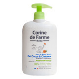 Corine De Farme Baby, gel detergente delicato 2 in 1 per corpo e capelli, dalla nascita, con estratto di calendula, 500 ml Corine De Farme Baby, gel detergente delicato 2 in 1 per corpo e capelli, dalla nascita, con estratto di calendula, 500 ml