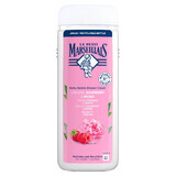 Le Petit Marseillais, shower gel, raspberry and peony, 400 ml