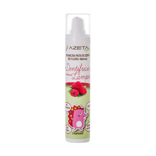 Azeta Bio, organic toothpaste for children, 0-24 months, raspberry, fluoride-free, 50 ml