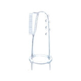 AKUKU, cepillo de silicona para masaje de dientes y encías A0393, desde el nacimiento, 1 ud.