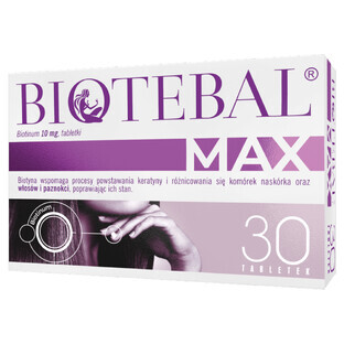 Biotebal Max 10 mg, 30 tablets
