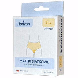 Horizon, mesh panties, urological-gynecological, size 38-40, 2 pieces