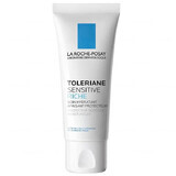 La Roche-Posay Toleriane Sensitive Riche, trattamento idratante per pelli sensibili, 40 ml