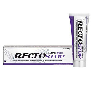 Rectostop Ultra Plus hemorrhoid ointment, 50 g