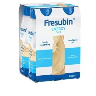 Fresubin Energy Drink, nutritional preparation, natural flavor, 4 x 200 ml