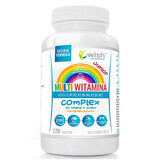 Wish Multivitamin Complex Junior, orange flavor, 120 pills