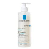 La Roche-Posay Effaclar H Iso - Biome, crema detergente lenitiva contro le imperfezioni, 390 ml