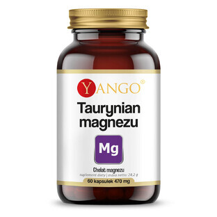Yango Magnesium taurate, 60 capsules
