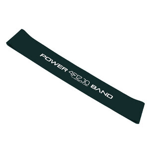 4Fizjo Mini Power Band, exercise resistance band, black, 15-20 kg