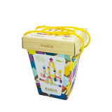 Wooden game Set of 50 construction pieces, Cubika