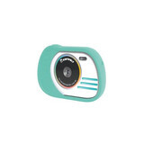 Digital photo-video camera for children Kidycam, Cyan, Kidywolf