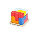 Cube 3D logic game, + 3 years, Big Jigs