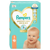 Pampers Premium Care, No. 3, 6-10 kg, 40 pcs, Pampers