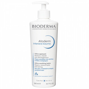 Bioderma Atoderm Intensive Restructuring and Soothing Balm for Atopic Skin, 500 ml