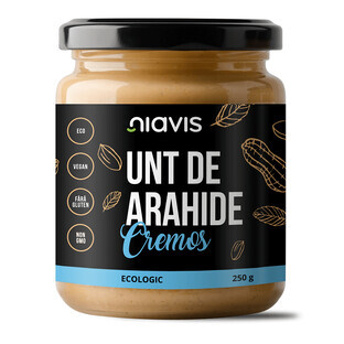 Organic Creamy Peanut Butter - 250g, Niavis