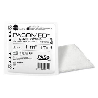 Self-adhesive gau gauze dressing, samowa, 17 threads 1 m, 1 pc - Long lasting!