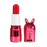 Kinder lippenbalsem met glitter, Rood, met appelgeur, Pomme d'Amour, Inuwet, 3.5 gr